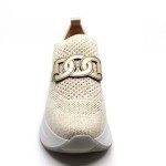 Softwaves mocassin Beige Textiel 9.13.03